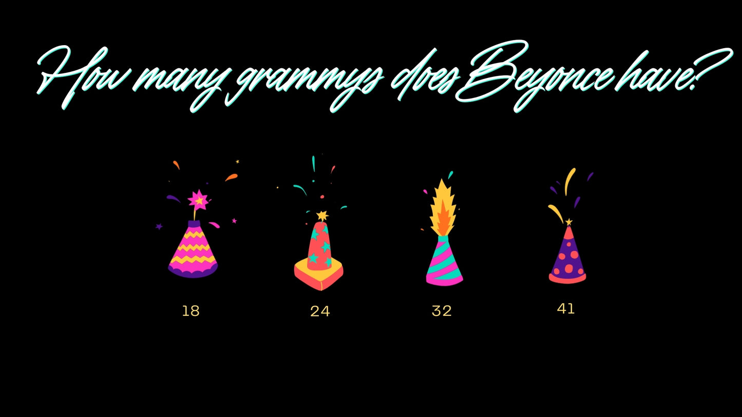 2023 New Years Trivia Game