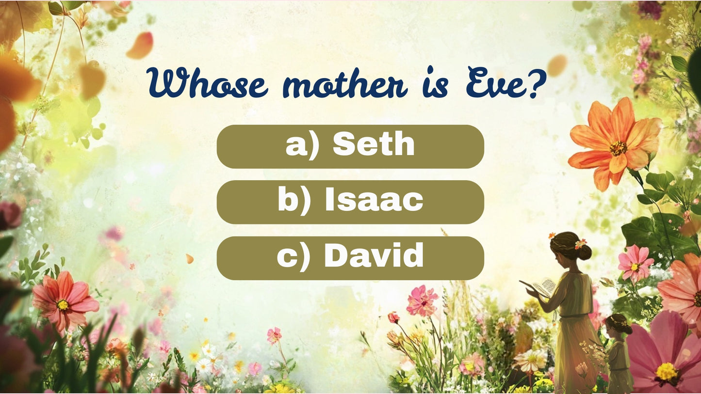 🧺 Whose Mom is That? – Bible Edition 🎉