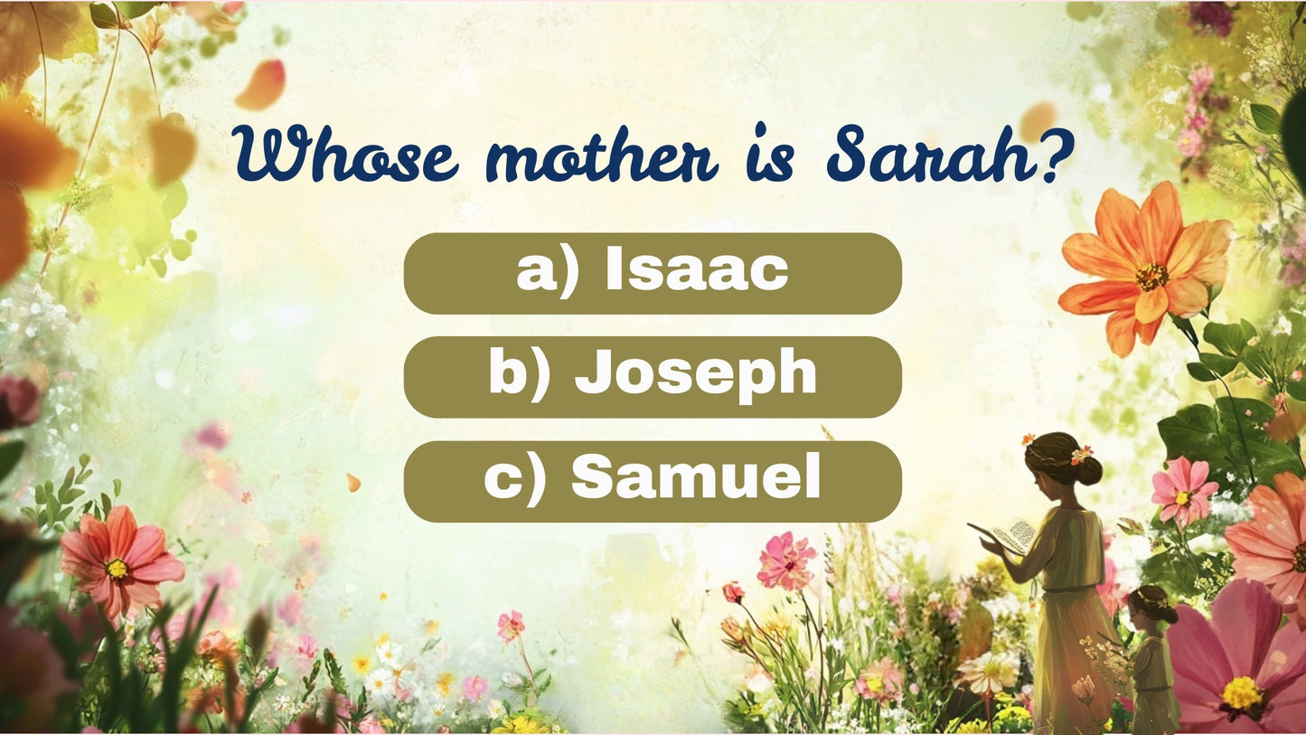 🧺 Whose Mom is That? – Bible Edition 🎉