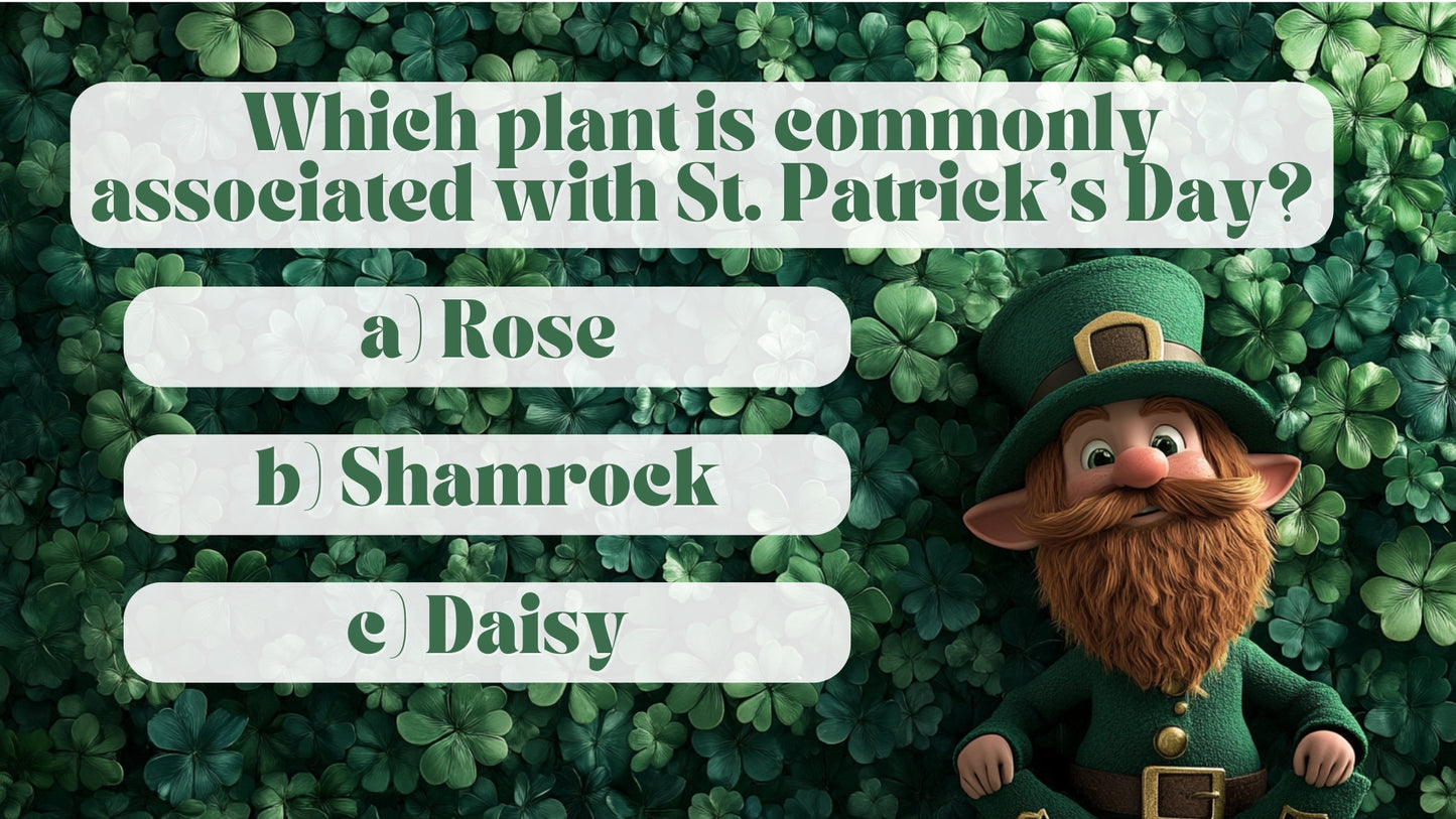 St. Patrick's Day Trivia