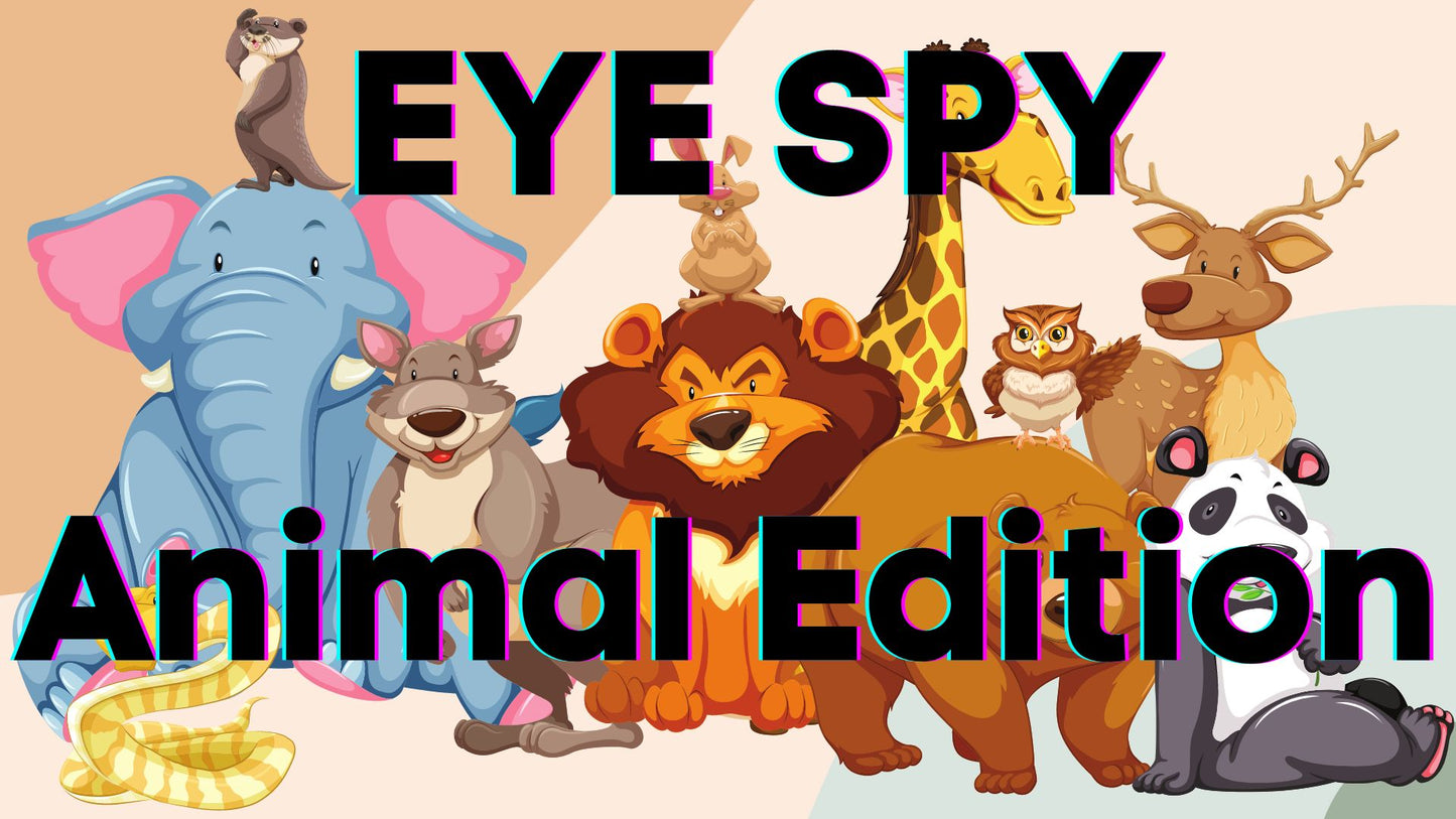 Eye Spy - Animal Edition